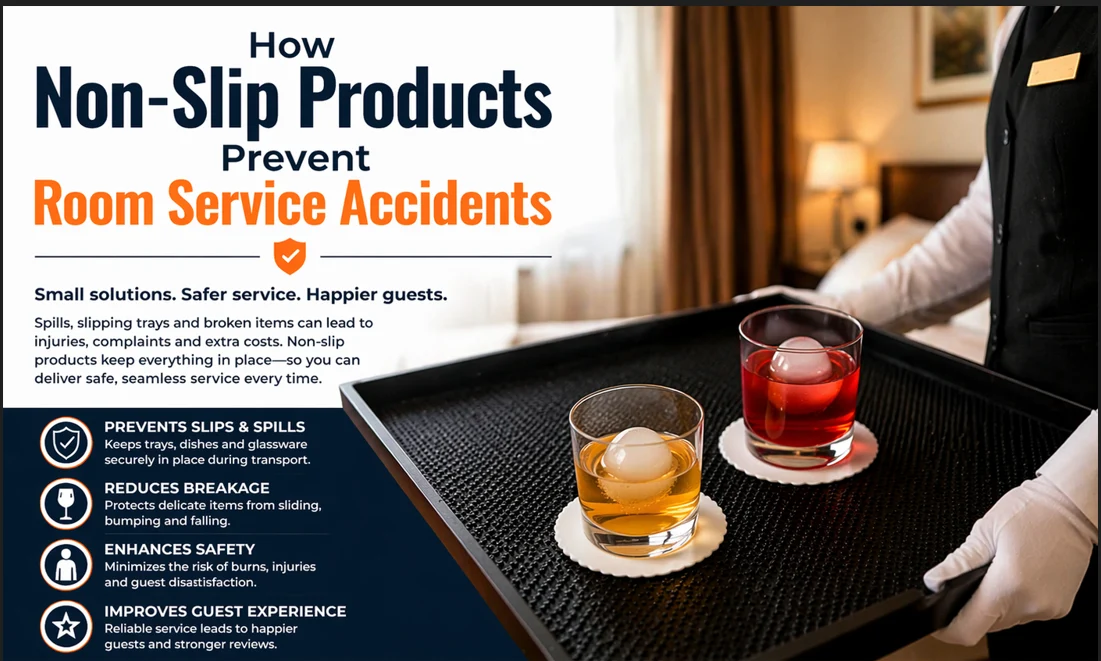 How Non Slip Products Prevent Room Service Accidents