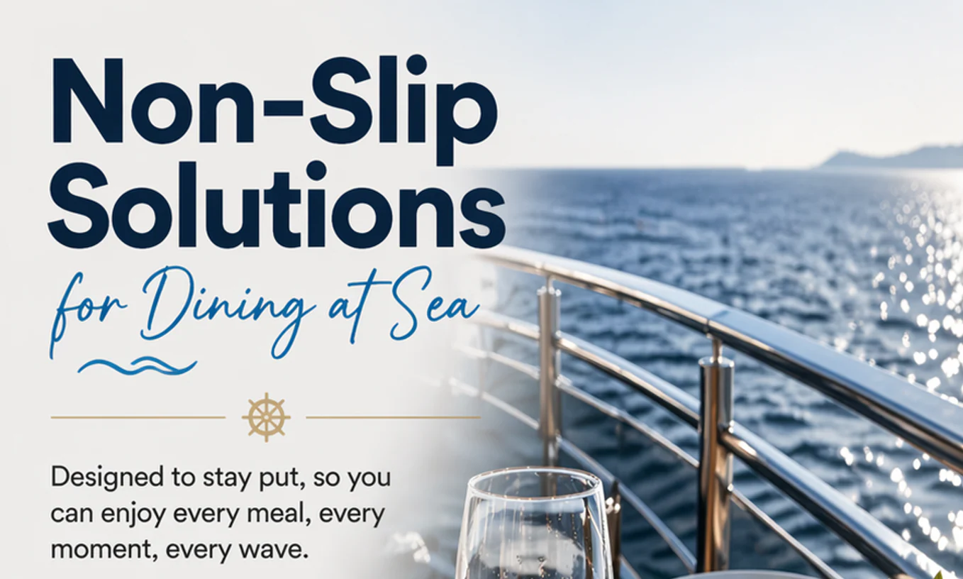 Non Slip Solutions For Dining At Sea