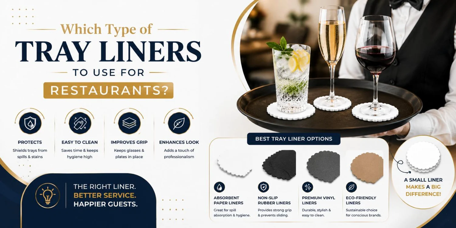 Which Type Of Tray Liners To Use For Restaurants