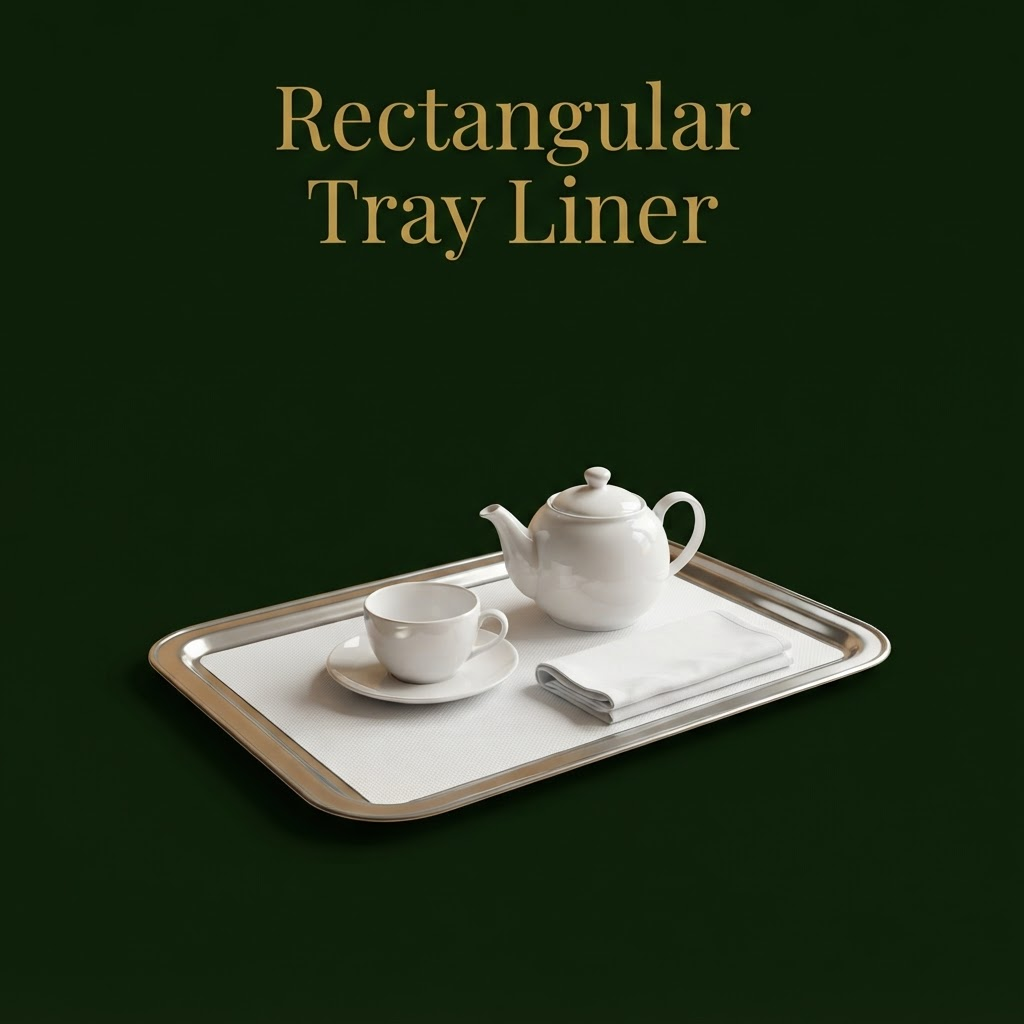 Non-Slip Rectangular Tray Liner