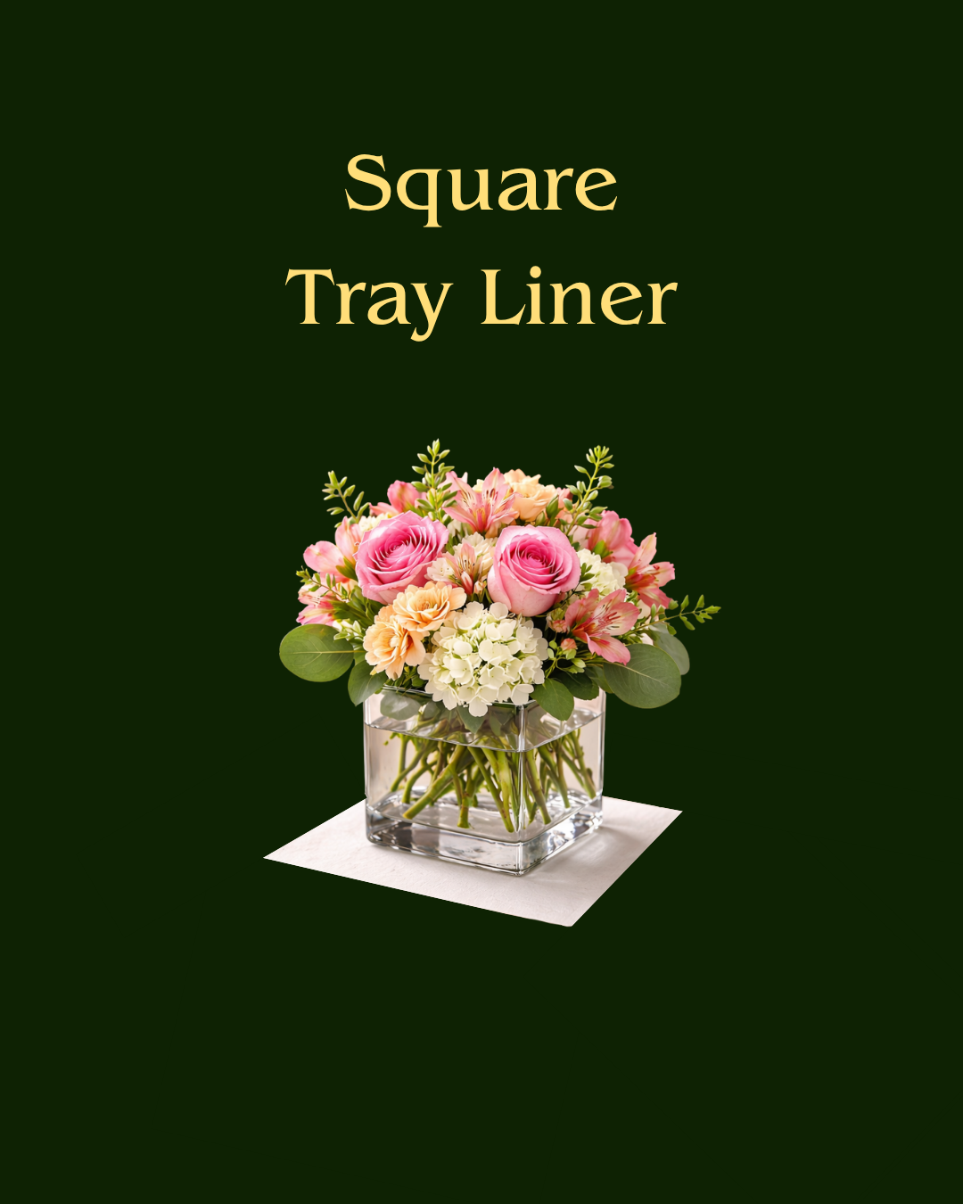 Non-Slip Square Tray Liner